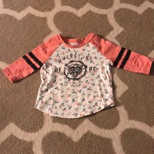 Guess jeans little girls floral top